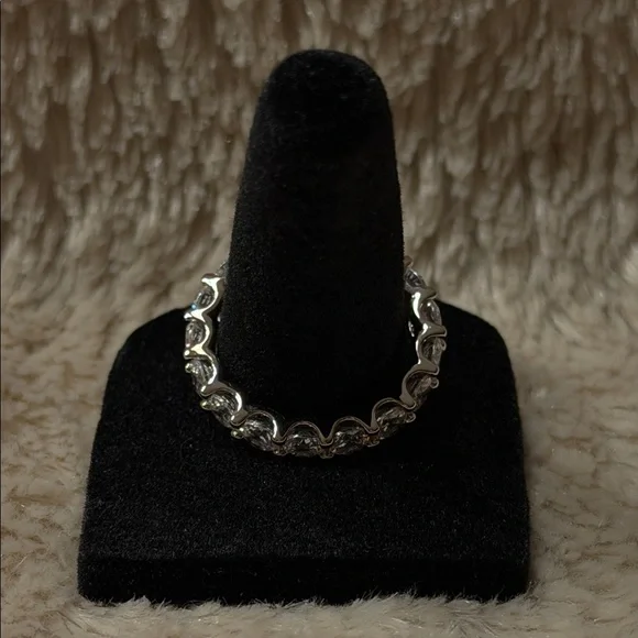 PAVOI Eternity Cubic Zirconia Ring - Picture 8 of 12